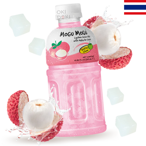 Mogu Mogu Bebida de Lychee con Gelatina (Halal) 320ml