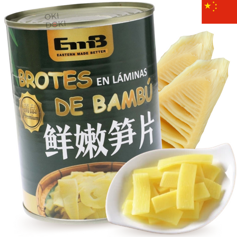 Emb Gesneden Bamboescheuten (blik) 552g