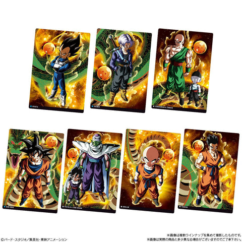 Bandai Itajaga Dragon Ball 7 Tarjeta con Galleta de Arroz 7g