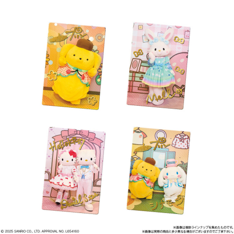 Bandai Sanrio Live Characters Twin Wafer Cookie with Card 13g