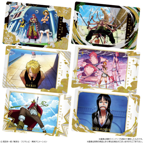 Bandai Itajaga One Piece Plamid Vol.4 Galleta con Tarjeta Coleccionable 7g