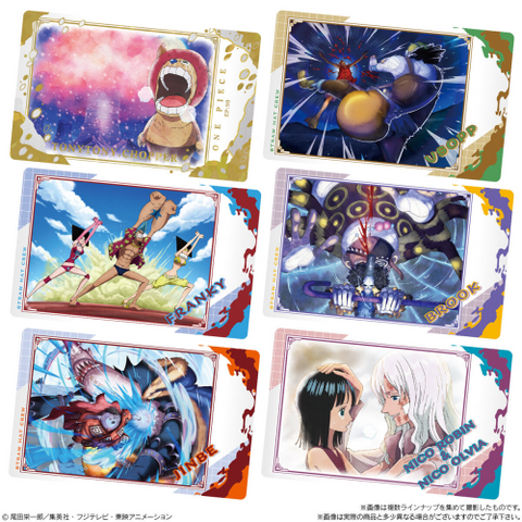 Bandai Itajaga One Piece Plamid Vol.4 Galleta con Tarjeta Coleccionable 7g