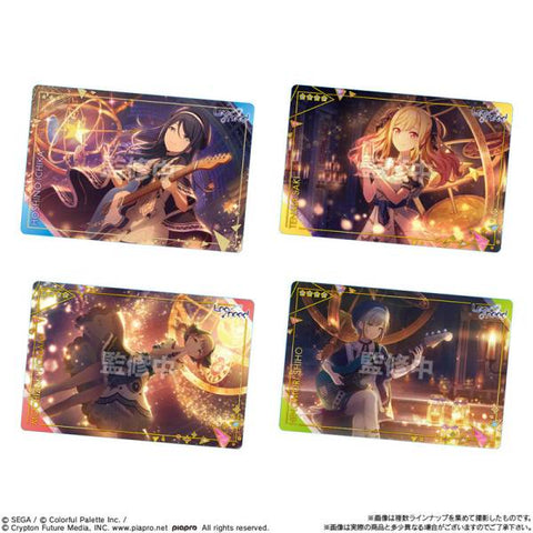 Bandai Colorful Stage feat Hatsune Miku 9 Wafers con Tarjeta 14g