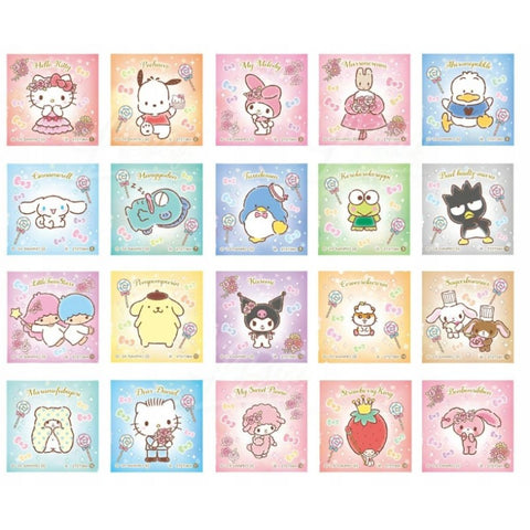 Tohato Sanrio Personagens Snack Sabor Caramelo Leite Chá com Adesivo 18g