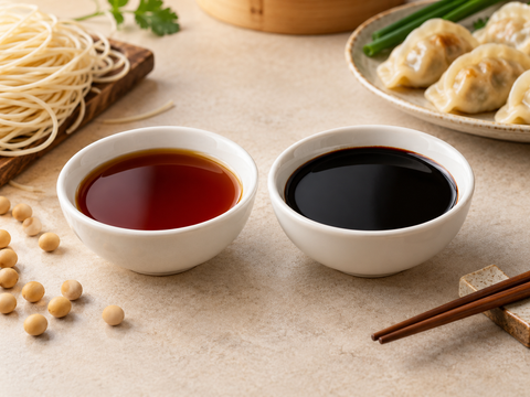 🍣 Salsa de soja clara vs. oscura: ¿cuál es la diferencia y cuándo usar cada una?