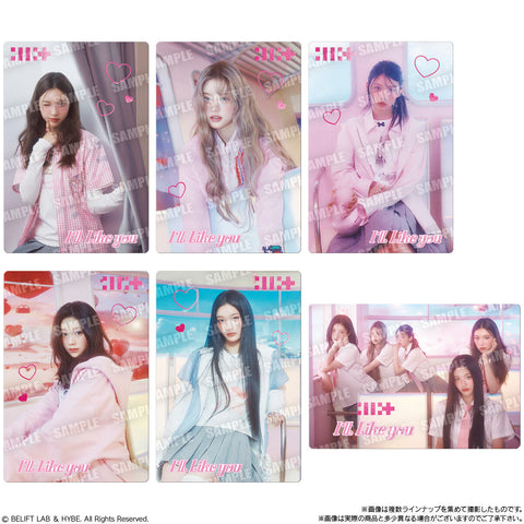 Bandai ILLIT Wafer con photocard 10.6g