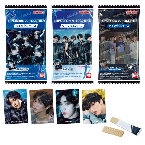 Bandai Tomorrow X Together Galleta Wafer con Photocard 10.6g