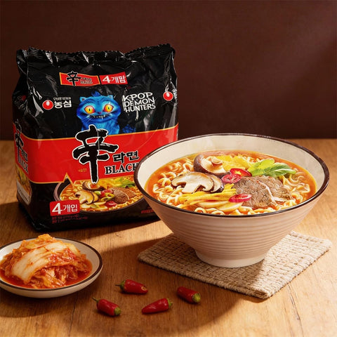 Nongshim Shin Ramyun Black (Edición K-Pop Demon Hunter) 134g