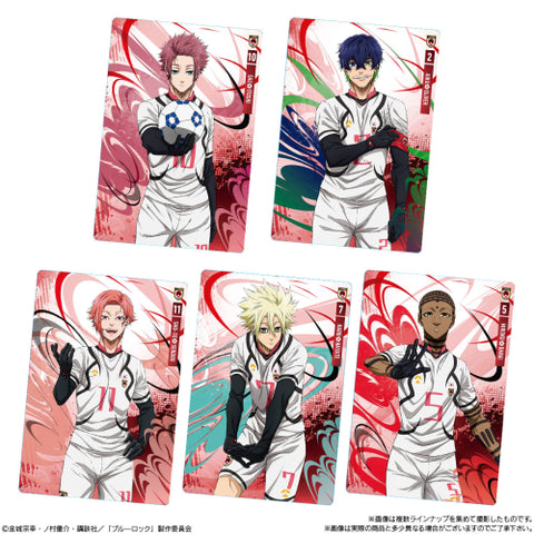 Cartão Bandai Blue Lock 5 com bolacha wafer 12g