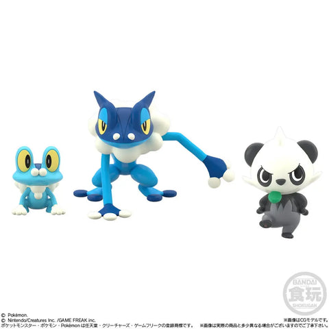 Bandai Pokémon Kalos Figura Set con Chicle 1.5g