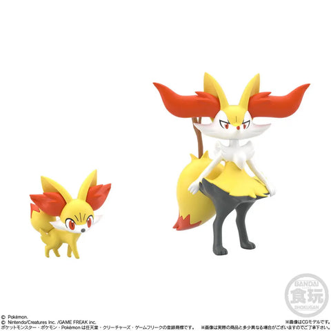 Bandai Pokémon Kalos Figura Set con Chicle 1.5g