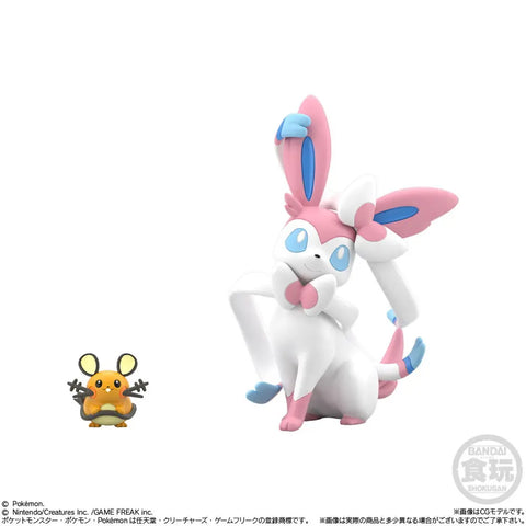 Bandai Pokémon Kalos Figura Set con Chicle 1.5g