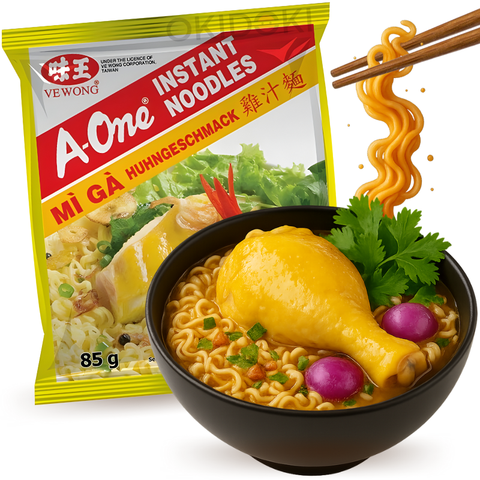 A-One Fideos Sabor Pollo 85g