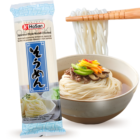 A+ Hosan Fideos Somen Estilo Japonés 453g