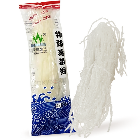 Agar Agar en Tiras China Grass (Gelatina Vegetal) 50g