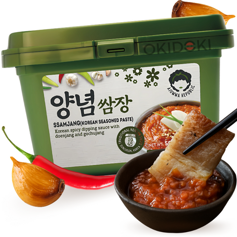 Ajumma R. Ssamjang Soy and Chili Paste for Korean BBQ 500g