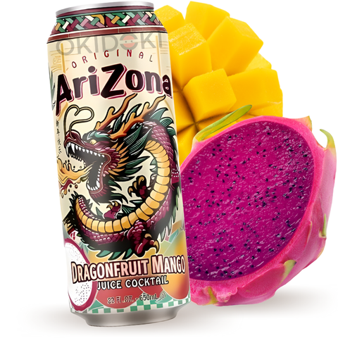Arizona Cóctel de Zumo de Pitahaya y Mango 650ml