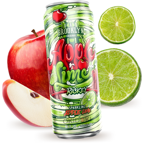 Arizona Refresco Sabor Manzana y Lima Rickey 650ml