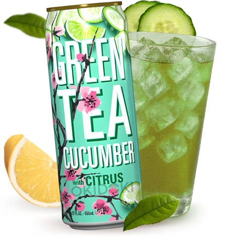 Arizona Green Tea Cucumber Flavor with Citrus 650ml