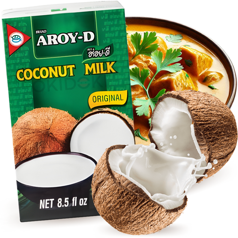 Aroy-D Leche de Coco Uht 17–19% Grasa 250ml