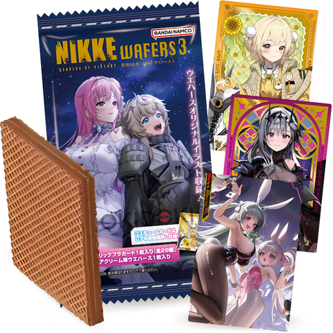 BANDAI Goddess Of Victory Nikke 3 Wafer con Tarjeta 15g
