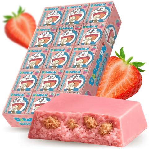 BJD Galleta Chocolate sabor Fresa (Doraemon) 9g