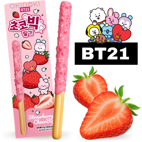 BT21 Chocobig Sabor Fresa 57g