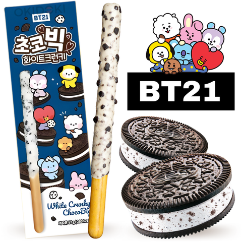 BT21 Chocobig White Crunky (Cookies & Cream) 57g
