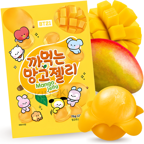 BT21 Gominolas Pelables de Mango 76g