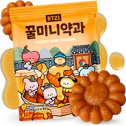 BT21 Mini Yakgwa Con Miel 110g