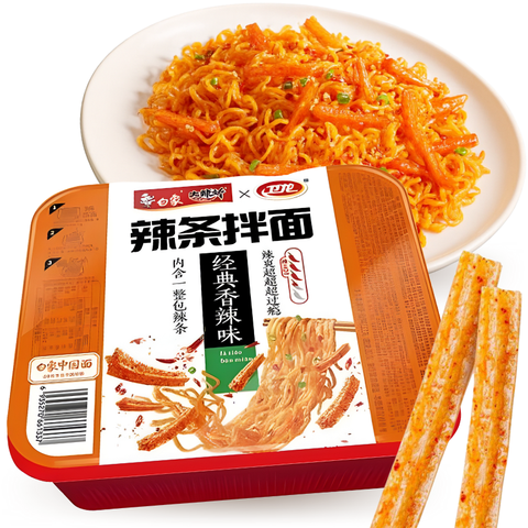 BX Bowl Fideos Wok sabor Picante (Latiao Incluido) 123g