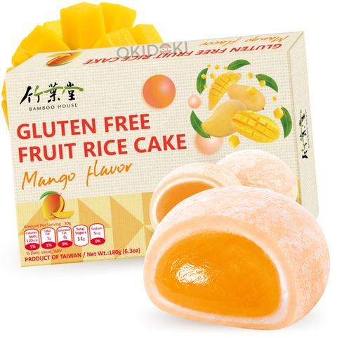 Bamboo House Mochi Sabor Mango (Sin Gluten) 180g