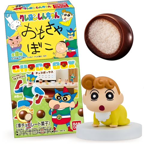 Bandai Bolitas de Chocolate con Figura de Shin-Chan 16g