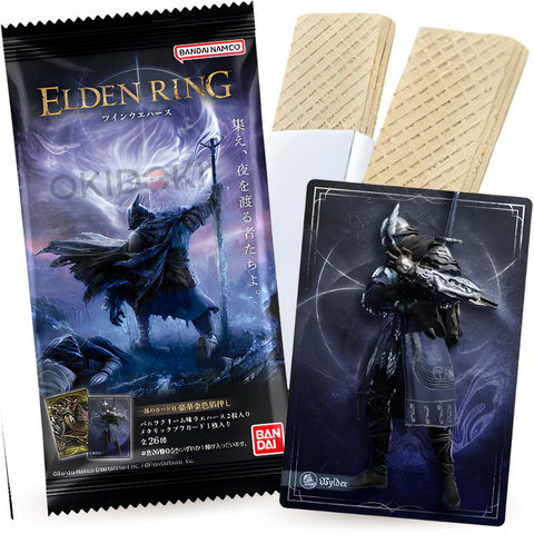 Bandai Elden Ring Galleta Twin Wafer con Tarjeta 10.6g