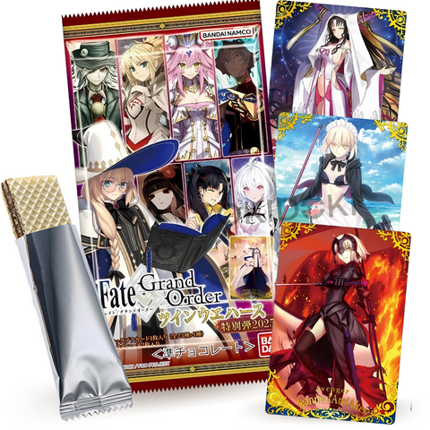 Bandai Fate/Grand Order SP Edición Tarjeta Twin Wafer 13g