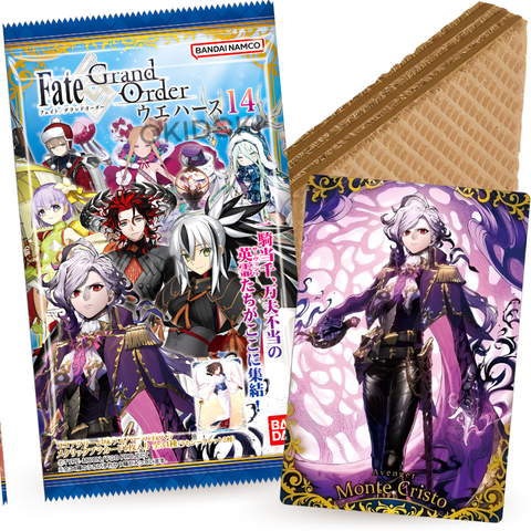 Bandai Fate/Grand Order Vol.14 Wafer con Tarjeta 12g