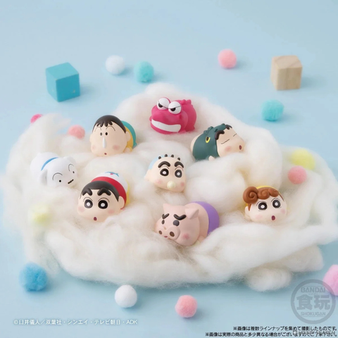 Bandai Figura de Crayon Shin-chan Mochiri Kororin con Chicle 1ud