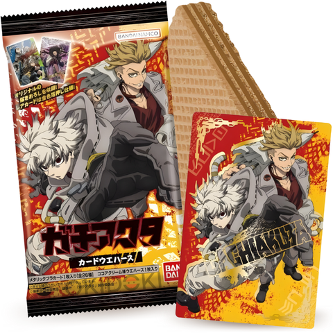 Bandai Gachiakuta Galleta Wafer con Tarjeta 13g
