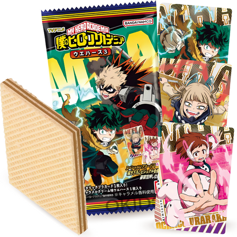 Bandai My Hero Academia Kaart 3 Wafer 14g