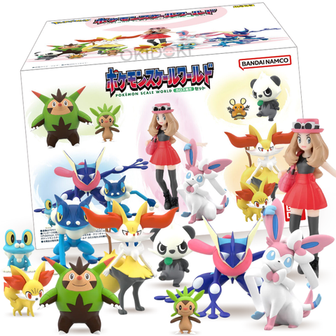 Bandai Pokémon Kalos Figure with Gumball 1.5g