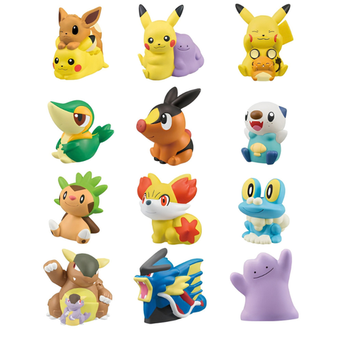 Bandai Pokémon Kids Figura com Pastilha Elástica Edição Especial do 30.º Aniversário Vol. 2 1.5g