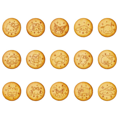 Amuleto Mágico de Biscoito dos Personagens da Bandai Sanrio 21g