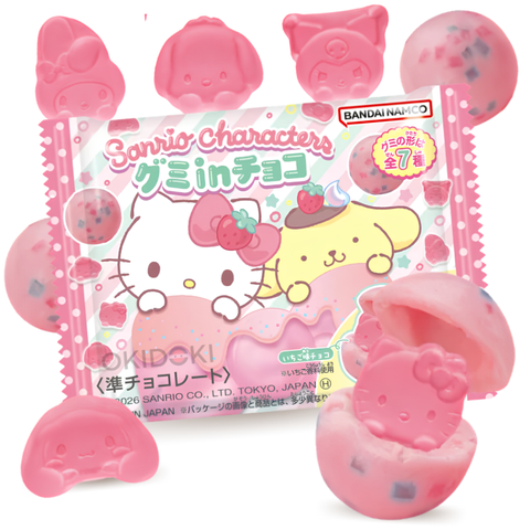 Bandai Sanrio Characters Gominolas Cubiertas de Chocolate 22g