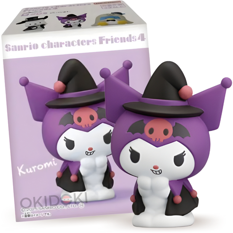 Figura Bandai Sanrio Friends 4 com pastilha elástica 1,5g