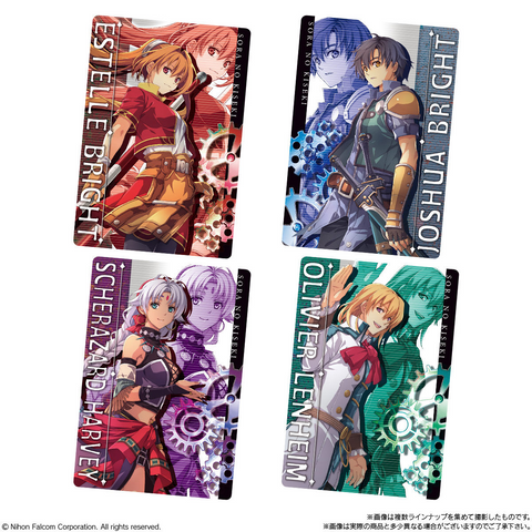 Bandai Trails In The Sky The 1st Galleta Wafer con Tarjeta 13g