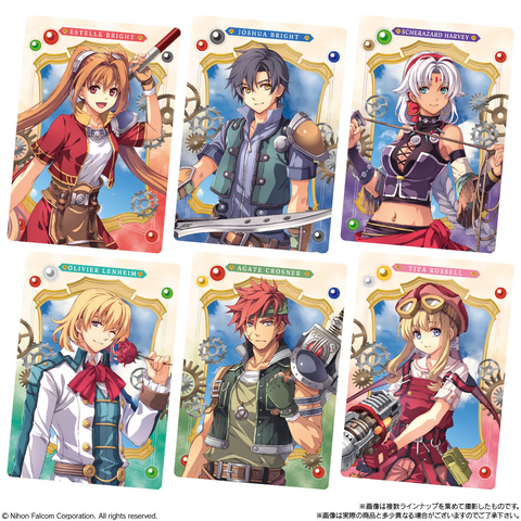 Bandai Trails In The Sky The 1st Galleta Wafer con Tarjeta 13g