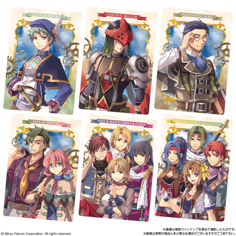 Bandai Trails In The Sky The 1st Galleta Wafer con Tarjeta 13g