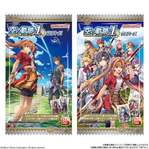 Bandai Trails In The Sky The 1st Galleta Wafer con Tarjeta 13g