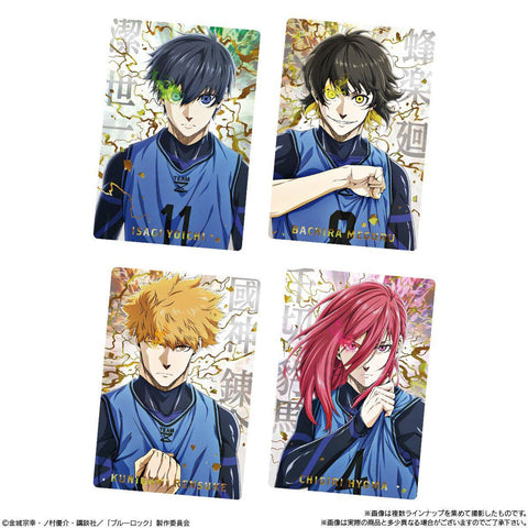 Bandai Blue Lock 4 Wafers con Tarjeta 14g
