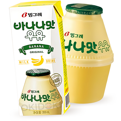 Binggrae Bebida Leche Banana Milk Coreano 200ml